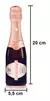 Kit 12 Miniaturas Espumantes Baby Brut Rosé Chandon 187Ml