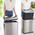 Lixeira Automática Americana Inox Com Sensor 30L - comprar online