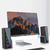 Caixa De Som Soundbar Gamer HP DHE-6005 RGB 6W USB Estéreo Preto