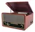 Vitrola Turner Toca-Discos CD Radio FM Cassete USB Bluetooth Bivolt Raveo