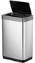 Lixeira Automática Americana Com Sensor 50L Inox Cinza - Bahia Delivery 