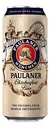 Kit 12 Cervejas Alemãs Extra Clara Oktoberfest Bier Paulaner Lata 500Ml