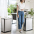 Lixeira Automática Americana Inox Com Sensor 30L - Bahia Delivery 