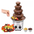 Fonte Cascata De Chocolate Importada 4 Andares Inox E Alumínio 127V