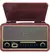 Vitrola Turner Toca-Discos CD Radio FM Cassete USB Bluetooth Bivolt Raveo
