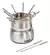 Panela De Fondue Elétrica Aço Inoxidável Nostalgia 127V