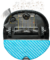 Robô Aspirador de Pó Inteligente 3 em 1 Wap Robot WSmart Bivolt