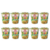 Kit 10 Nissin Cup Noodles Macarrão Instantâneo Legumes Com Azeite 67 Gr