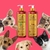 Kit Dolce Pet Shampoo Suave Esmeralda + Condicionador Cães Gatos 500Ml