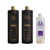 Kit Hydra Tentações Luxo Pet Society Shampoo + Máscara + Diluidor 600Ml