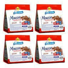 Kit 10 Misturas Para Mousse De Chocolate Zero Açúcar Lowçucar 210Gr