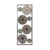 Mandala Decorativa Retangular Em Metal 29x3x75Cm - comprar online