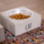 Comedouro Bebedouro Pequeno Pet Gato Em Concreto - comprar online