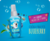 Colônia Blueberry Beeps Pet Society 60Ml