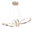 Luminária Lustre Pendente LED Lp-017 Rosé Gold 45W 4000K Neutro Bivolt Nitrolux