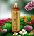 Frasco de 500ml do Shampoo Clareador Tonalizante Ametista Bambu da Dolce Pet, em fundo floral colorido.