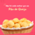 2Kg De Pão De Queijo Tradicional Congelado Lanche 100Gr