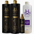 Kit Pet Society Hydra Tentações Luxo 24 Kilates Shampoo Máscara Perfume Diluidor 600Ml