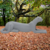Escultura Estátua Pantera Em Cerâmica Cinza Fosco 54cm - comprar online