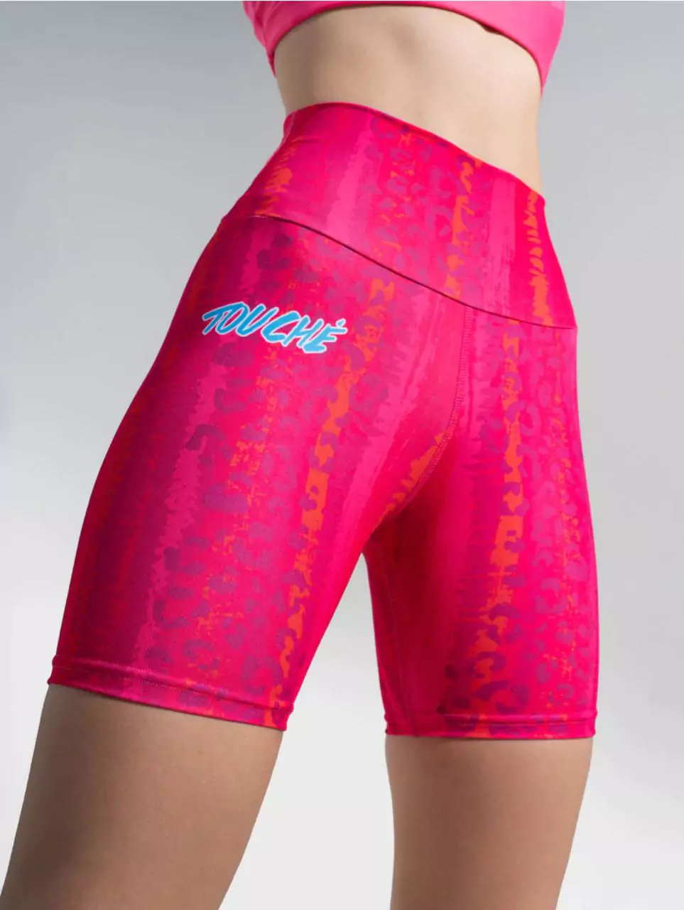 CALZA LEOPARD FLUO
