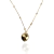 COLAR CORRENTE BOLINHAS E ESFERA (DOURADO) - Longo