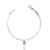 PULSEIRA ZIRCÔNIA AZUL - Prata 925