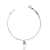 PULSEIRA ZIRCÔNIA AZUL - Prata 925
