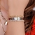 PULSEIRA AJUSTÁVEL CRAVEJADA DE ZIRCÔNIA BAGUETE CRISTAL