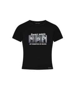 Remera Charly Romántico Negra - Novach.ind