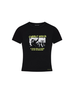 Remera Charly y Cristina Patriotas Negra en internet