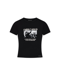 Remera Charly y Cristina Patriotas Negra - Novach.ind
