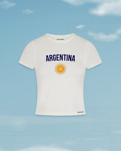 Remera Argentina Blanca - comprar online