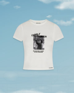 Remera Charly Patria García Blanca en internet