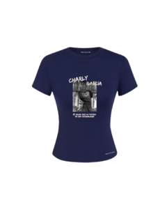Remera Charly Patria García Azul - comprar online