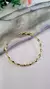 BRACELETE ORGÂNICO TORCIDO BANHADO A OURO 18K (BRAC1497)