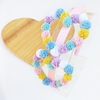 Tiara Coração Vazado (Pompom)