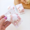 Coleção Páscoa: Hair Clip Coelhinha Fofinha