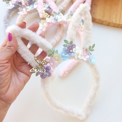 Coleção Páscoa: Tiara Orelha Coelhinha - comprar online