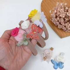 Faixa Borbo Flor (com pompom)