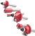 Jogo de Fresas Vermelhas 6mm com 12 Peças para Madeira - FORTGPRO-FG9020 - WB GLOBAL MAQUINAS E FERRAMENTAS