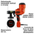 Pistola de Pintura e Pulverização 278W, 220V - BLACK&DECKER - BDPH200B-B2 - comprar online
