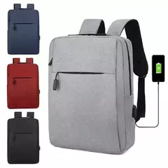Mochila masculina Para Notebook Moda 18i 15.6 Polegadas Fone de ouvido e USB