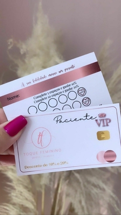Imagem do Cartão Fidelidade - Personalizado
