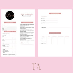 Fichas Anamneses - Personalizada - comprar online