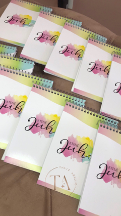 Bloco de anotações personalizado 10x15cm - loja online