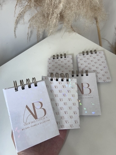 2 Bloco de anotações capa dura 7x10 ou 10x15 - comprar online