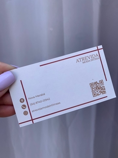 Cartão de Visitas - Personalizado