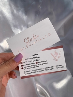 Cartão de Visitas - Personalizado - Designer Thaís Araújo