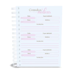 Caderneta de Vacinação Infantil Personalizada - Versão Atualizada - Arco Íris Delicado - Mimo de Sophie Atelier