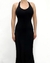 Vestido longo preto - tamanho M - Angel brechó